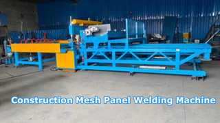 Machine de soudage de treillis de construction