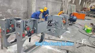 Machine de dessin de fil d'acier / machine à côtes à barres d'acier à laminage à froid