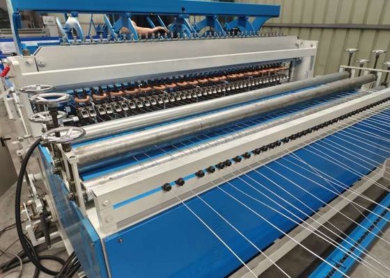 Line Wire Coil Feeding Fence Mesh Welding Machine For Width 2m