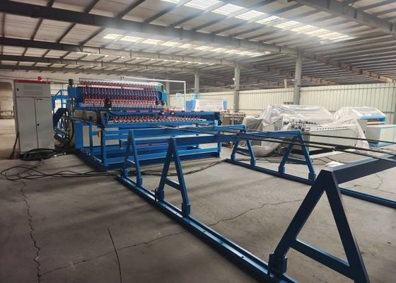 Largeur de treillis 3m Largeur de treillis 6m Route PLC renforcement de treillis machine de soudage
